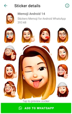 Stickers Memoji for Android android App screenshot 4