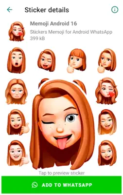 Stickers Memoji for Android android App screenshot 5