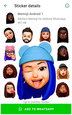 Stickers Memoji for Android android App screenshot 7